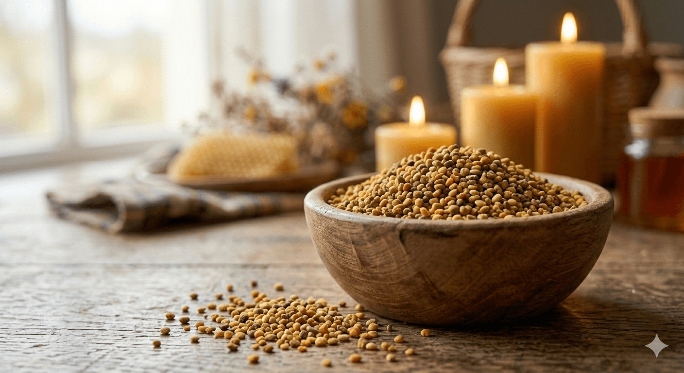 Raw Bee Pollen Granules